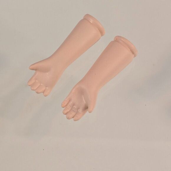 Anco 3 Piece Lot of Porcelain Doll Parts Head Arms  As Is - Picture 6 of 6